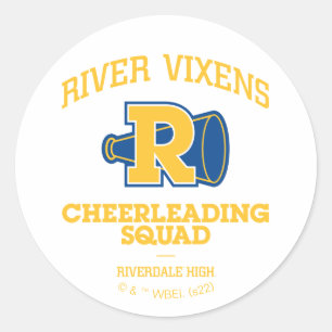 Vixens Cheerlead Squad Ronde Sticker