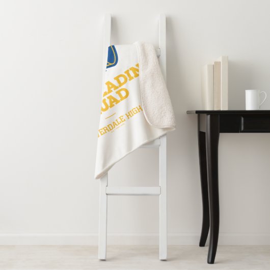 Vixens Cheerlead Squad Sherpa Deken (In situ)