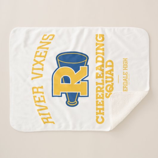 Vixens Cheerlead Squad Sherpa Deken (Voorkant (horizontaal))
