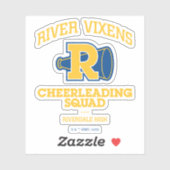Vixens Cheerlead Squad Sticker (Vel)