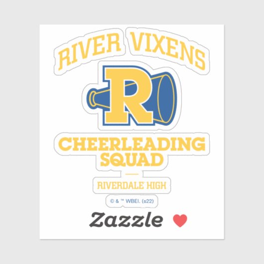 Vixens Cheerlead Squad Sticker (Vel)