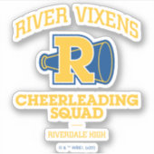 Vixens Cheerlead Squad Sticker (Voorkant)