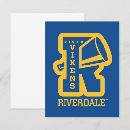 Vixens Letterman Notitiekaartje (Voorkant / Achterkant)