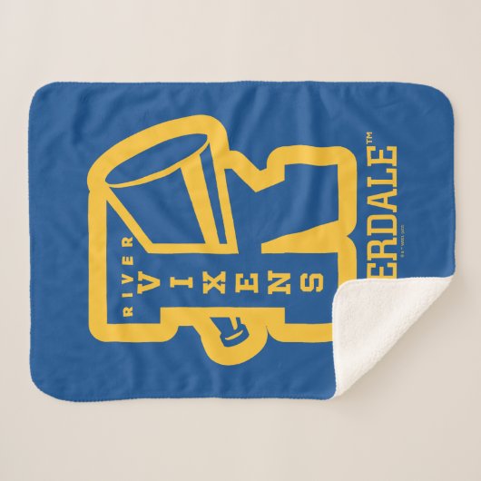 Vixens Letterman Sherpa Deken (Voorkant (horizontaal))