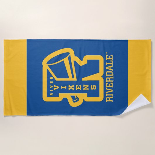 Vixens Letterman Strandlaken (Voorkant)