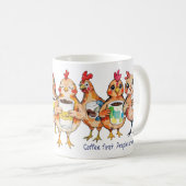 Vixy's Chix - Coffee First. People Later Koffiemok (Voorkant rechts)