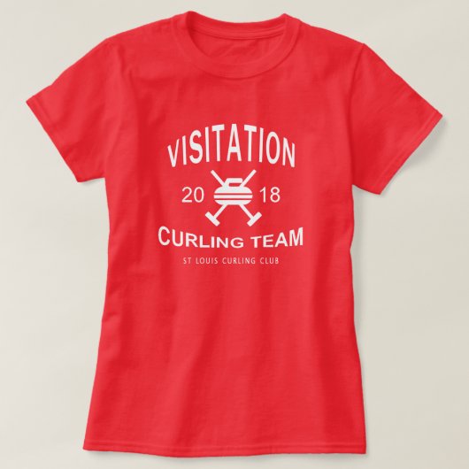 Viz Curling Team Shirt 2018 (Design voorkant)
