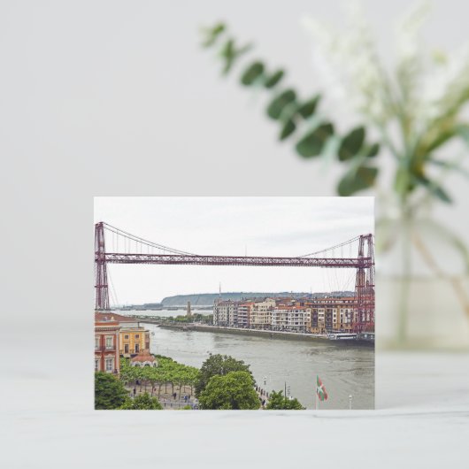 Vizcaya Bridge. Briefkaart (Staand voorkant)