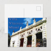 Vizcaya-poster Briefkaart (Voorkant / Achterkant)