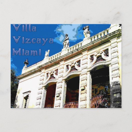 Vizcaya-poster Briefkaart (Voorkant)