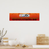 VizFX-banner Poster (Keuken)