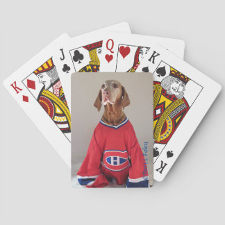 Vizlsa Montreal Canadezen Hockey-spelkaarten Pokerkaarten