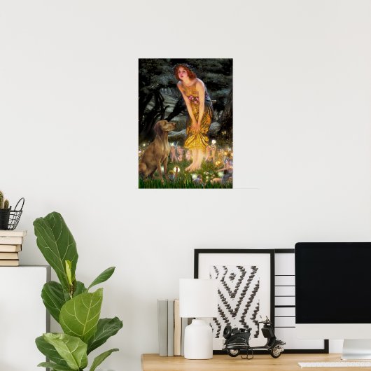 Vizsla 1 - MidEve Poster (Thuiskantoor)