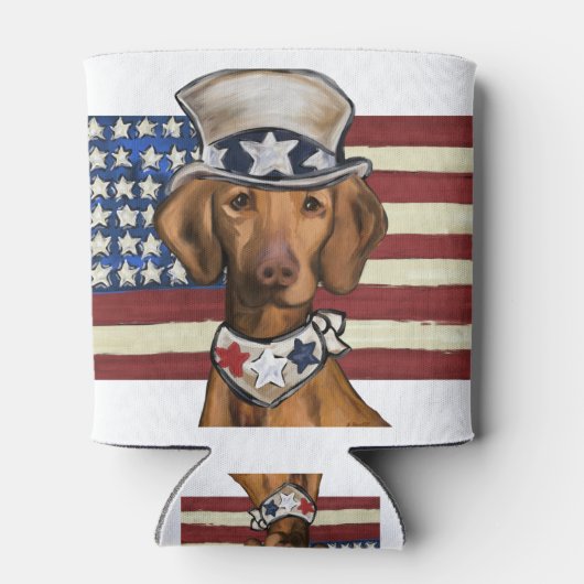 Vizsla 4 juli blikjeskoeler (Achterkant)