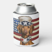 Vizsla 4 juli blikjeskoeler (Blikje Achterkant)