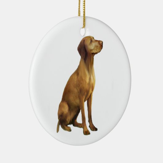 Vizsla (A) Keramisch Ornament (Rechts)