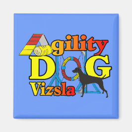 Vizsla Agility Shirten Gifts Magneet