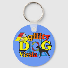 Vizsla Agility Shirten Gifts Sleutelhanger