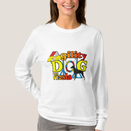 Vizsla Agility Shirten Gifts T-shirt