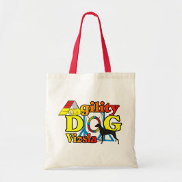 Vizsla Agility Shirten Gifts Tote Bag