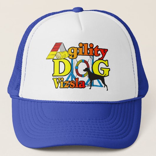Vizsla Agility Truien Geschenken Trucker Pet (Voorkant)