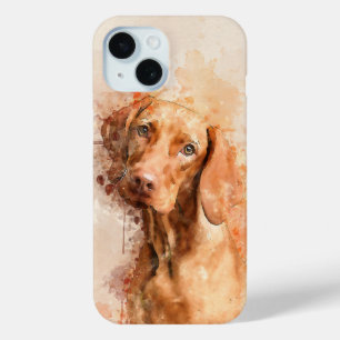 Vizsla Aquarel iPhone 15 Case