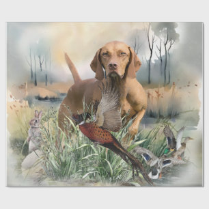 Vizsla, art cadeaupapier