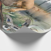 Vizsla, art cadeaupapier (Hoek)