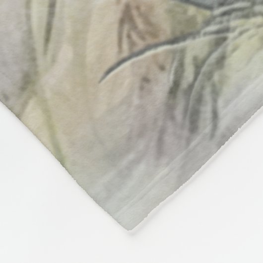 Vizsla, art fleece deken (Hoek)