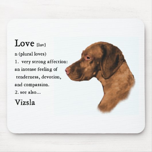 Vizsla Art Gifts Muismat (Voorkant)