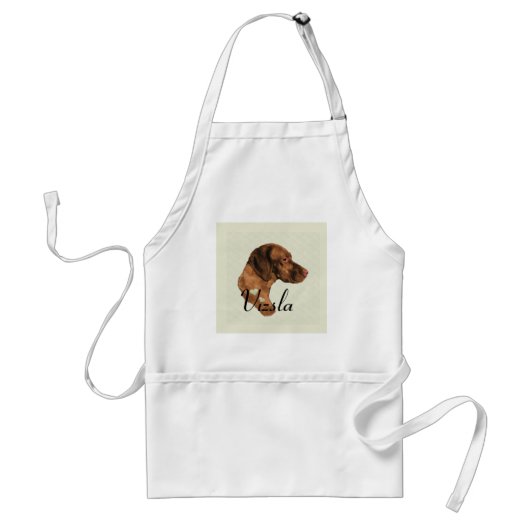 Vizsla Art Gifts Standaard Schort (Voorkant)