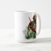 Vizsla, art koffiemok (Voorkant rechts)