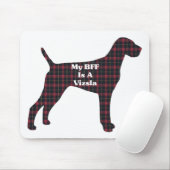 Vizsla BFF-cadeaus Muismat (Met muis)
