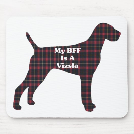 Vizsla BFF-cadeaus Muismat (Voorkant)