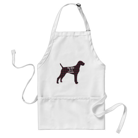 Vizsla BFF-cadeaus Standaard Schort (Voorkant)
