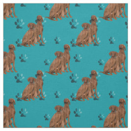 Vizsla blauw weefsel stof