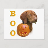 Vizsla Boo Briefkaart (Voorkant)