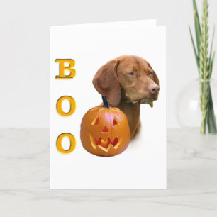 Vizsla Boo Kaart
