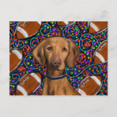 Vizsla Briefkaart (Voorkant)