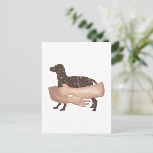 Vizsla Briefkaart (Staand voorkant)