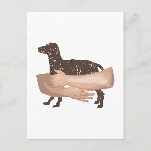 Vizsla Briefkaart (Voorkant)