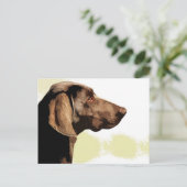 Vizsla Briefkaart (Staand voorkant)