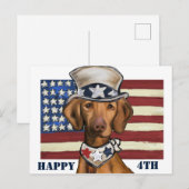 VIZSLA BRIEFKAART (Voorkant / Achterkant)