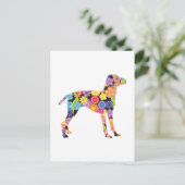 Vizsla Briefkaart (Staand voorkant)