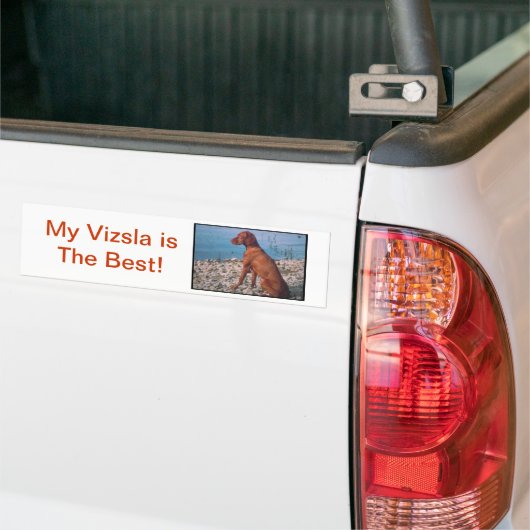 Vizsla Bumpersticker (Op Truck)