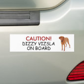 VIZSLA - bumpersticker (Op auto)