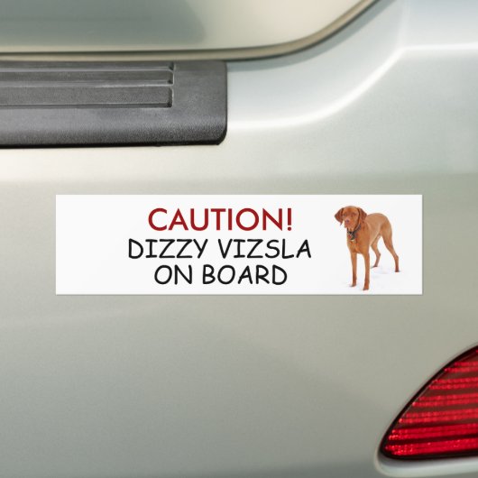 VIZSLA - bumpersticker (Op auto)