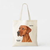  Vizsla cadeau voor jachthonden fans Tote Bag (Achterkant)