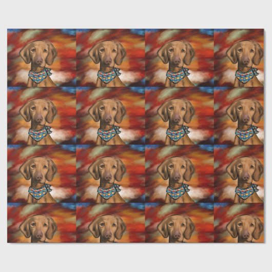 Vizsla Cadeaupapier (Vlak)