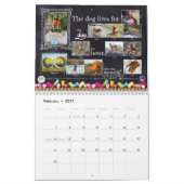Vizsla Chalkboard Kalender (Feb 2027)
